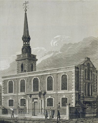 St. James, Westminster, gravé par J. Skelton pour 